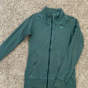 Nike dri-fit zip up